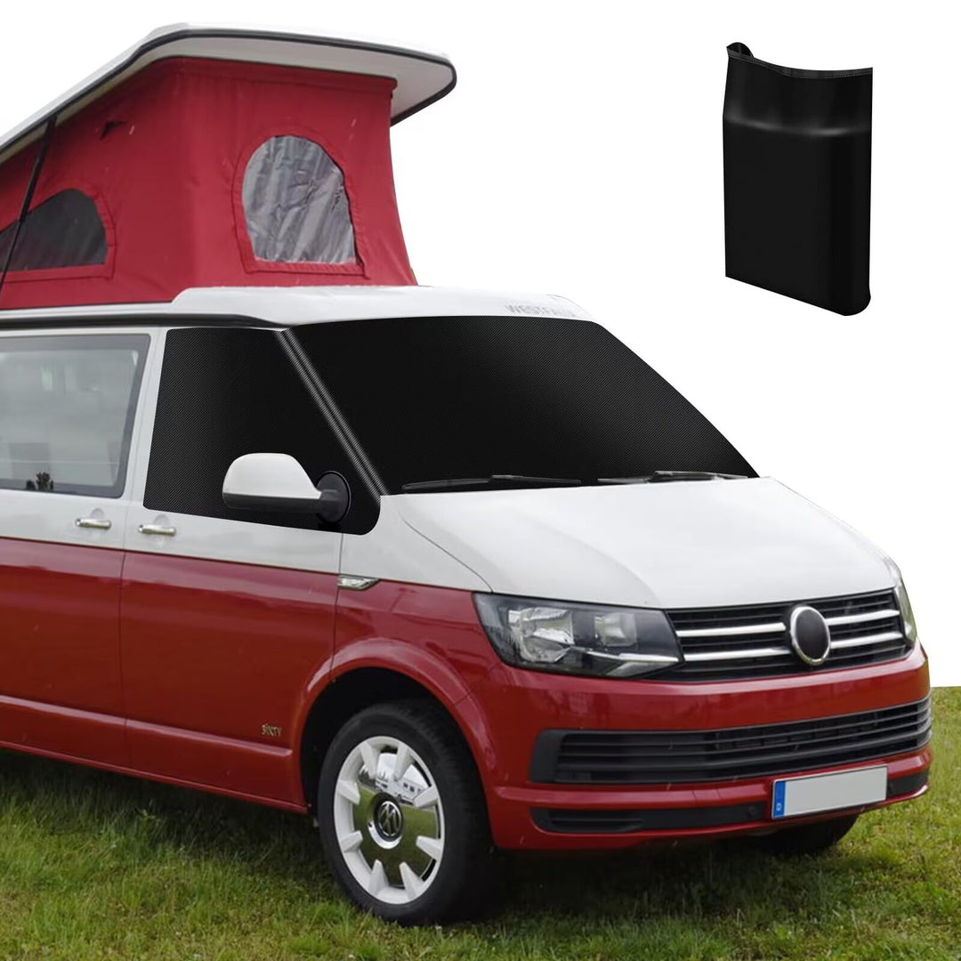MaxEarn für VW T4 Auto Windschutzscheiben Abdeckung, 600D Wasserdicht Sonnenschutz Frontscheibe Ther