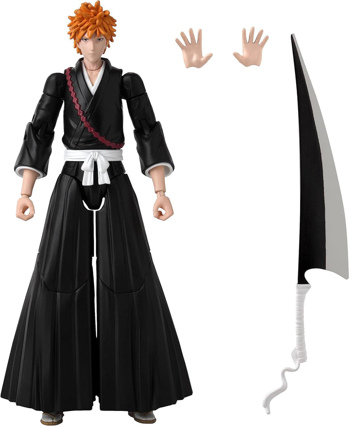 BANDAI Anime Heroes Bleach - Kurosaki Ichigo Action Figure (36971), Kurosaki Ichigo