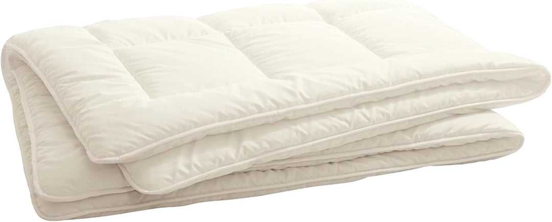 Billerbeck 5105440004 Naturdecke E45 Bamboo Superlight, 155 / 220 cm champagner, Gelb 155 x 220 cm S