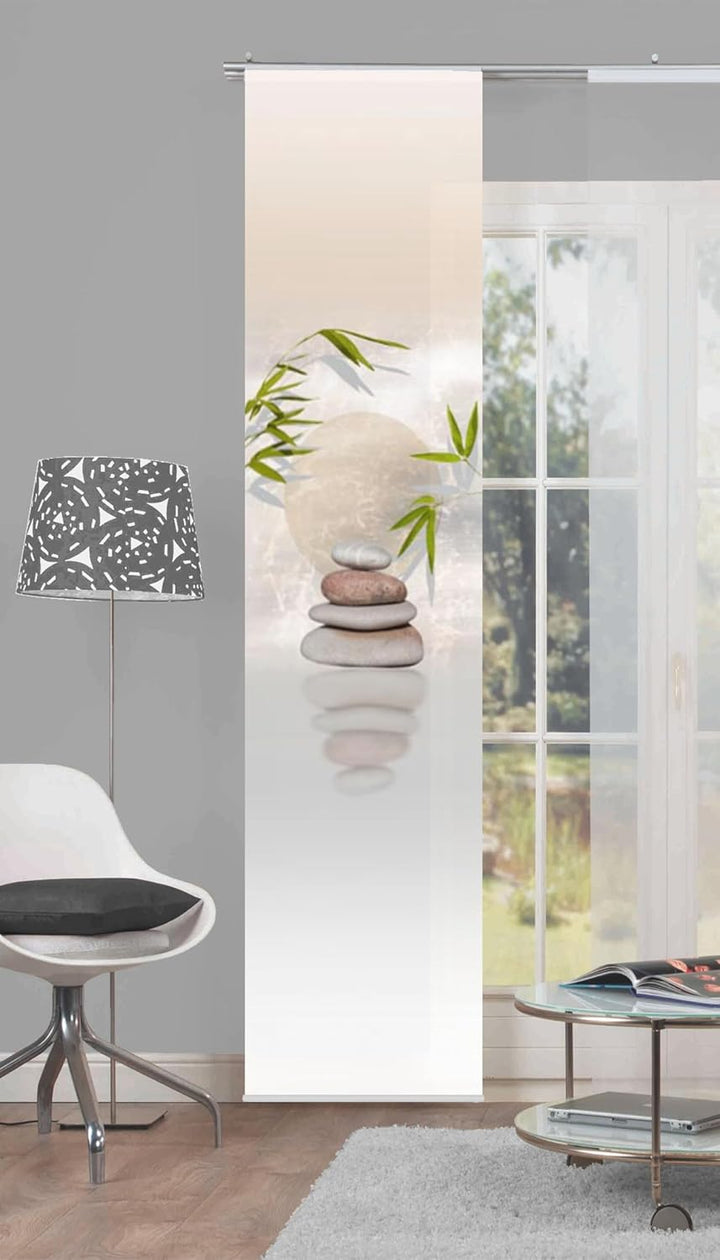 Home fashion Schiebevorhang, Natur, 245 x 60 cm