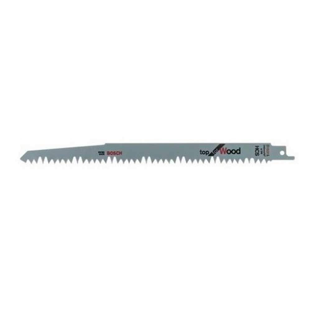 Bosch Professional 25 Stück Säbelsägeblatt S 1531 L Top for Wood (für Holz, 240 x 19 x 1,5 mm, Zubeh