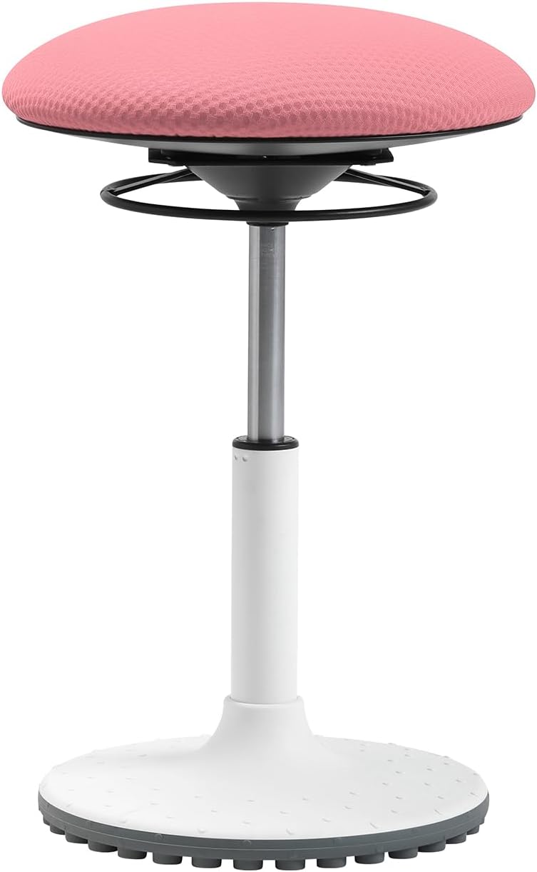 TOPSTAR Living Chair Move höhenverstellbarer Bürohocker, ergonomischer Arbeitshocker, drehbarer Sitz