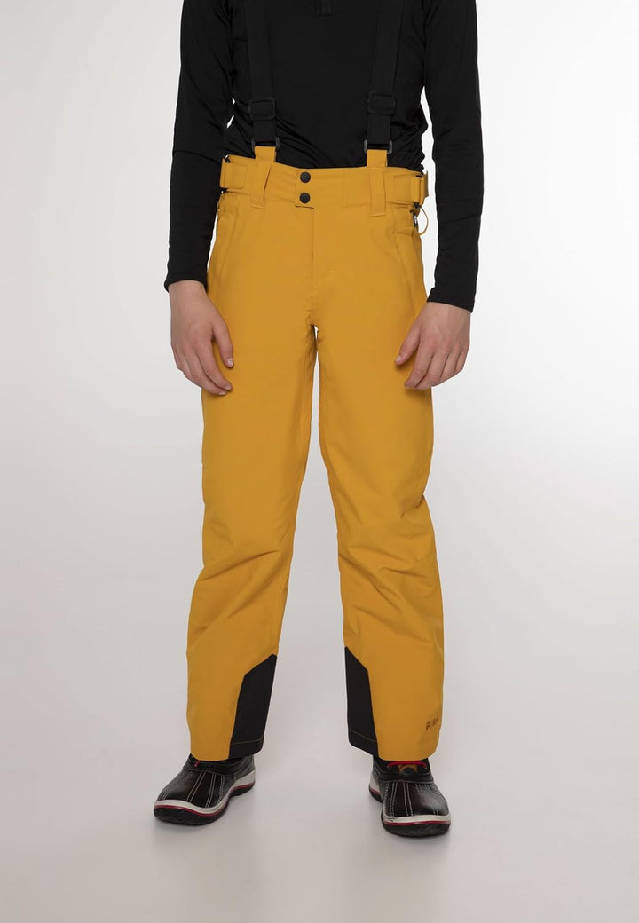 Protest Jungen Bork Skihose 128 Dark Yellow, 128 Dark Yellow