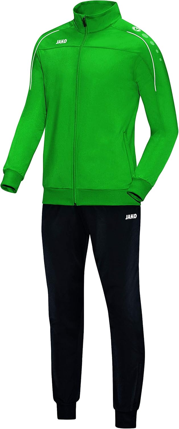 JAKO Herren Trainingsanzug Polyester Classico, nightblue/citro, XXL, M9150 M sportgrün, M sportgrün