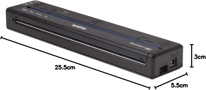 Brother PJ-883 Mobiler A4 Thermodirekt-Dokumentendrucker mit 300 DPI Druckauflösung, 13,5 Seiten/Min