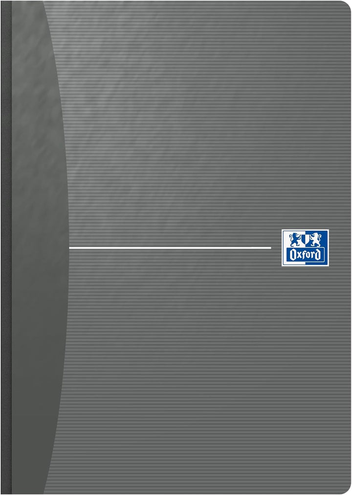 Oxford broschiertes Buch A5, kariert, 192 Seiten, 4 Farben, 5 Stück A5, kariert Broschiertes Buch, A