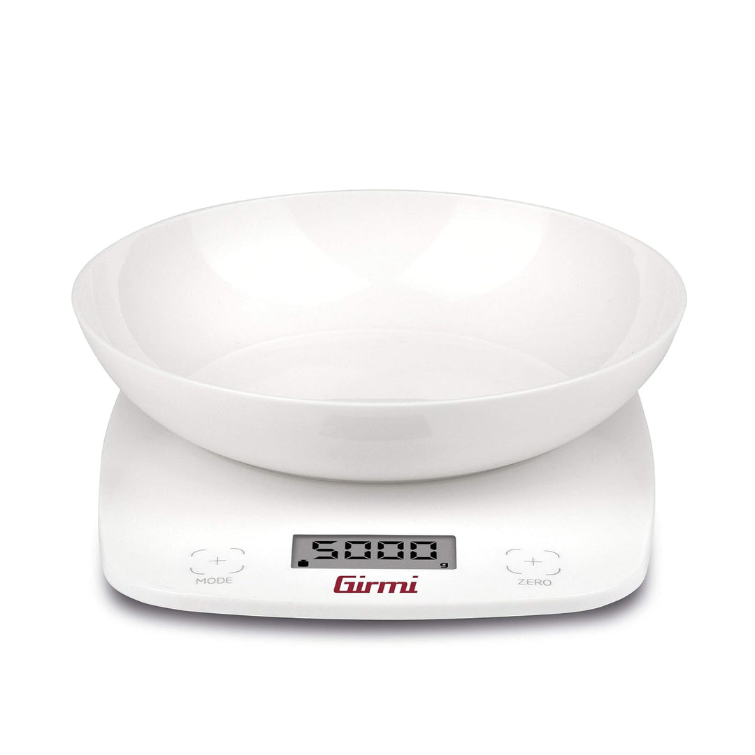 Girmi PS01 Küchenwaage, 0 W, Kunststoff, Weiss, Weiss