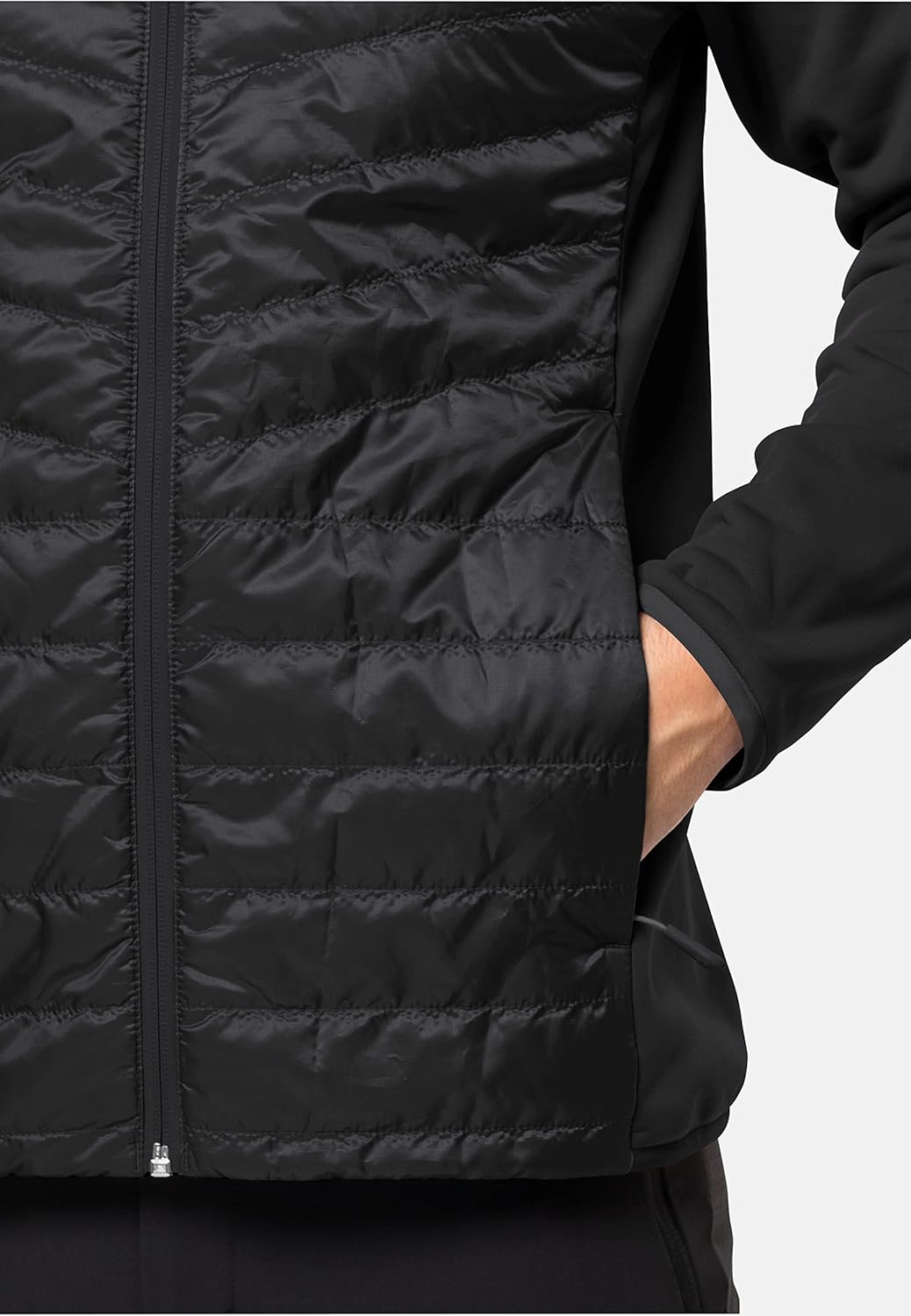 Jack Wolfskin Herren Routeburn Pro Hybrid M Fleecejacke S Schwarz, S Schwarz