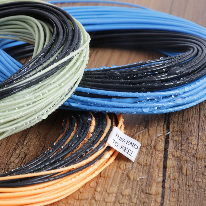 Maximumcatch Sinken-Spitze Fliegenschnur für Fliegenfischen, 3ips, 4/5/6/7/8 F/S Blau/Schwarz WF-8F/