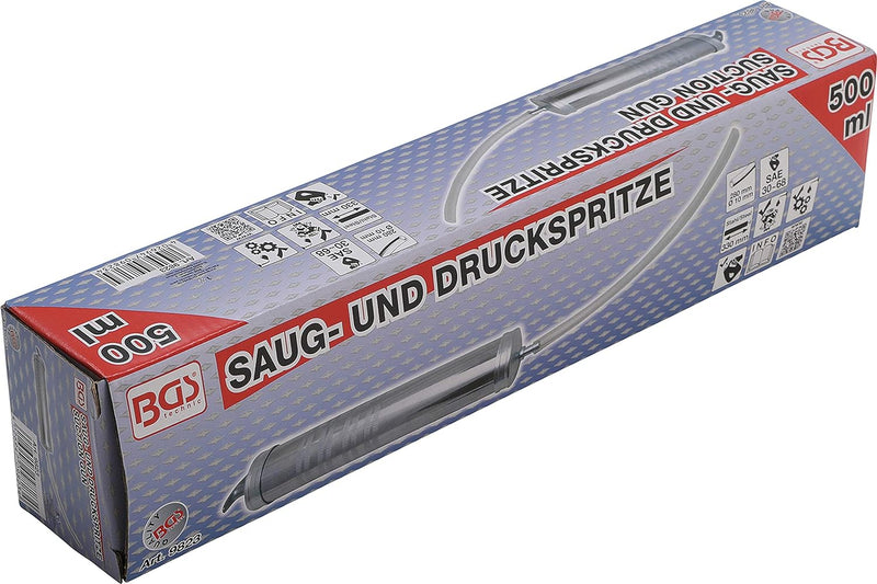 BGS 9823 | Saug- und Druckspritze | 500 ml