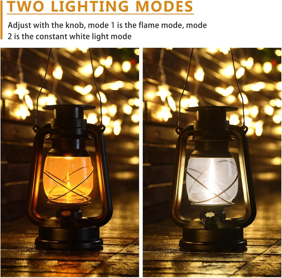 YINUO LIGHT Led Laterne,2 Stück Led Laterne Outdoor,Solar Laterne,Laterne Outdoor,Campinglampe,Garte