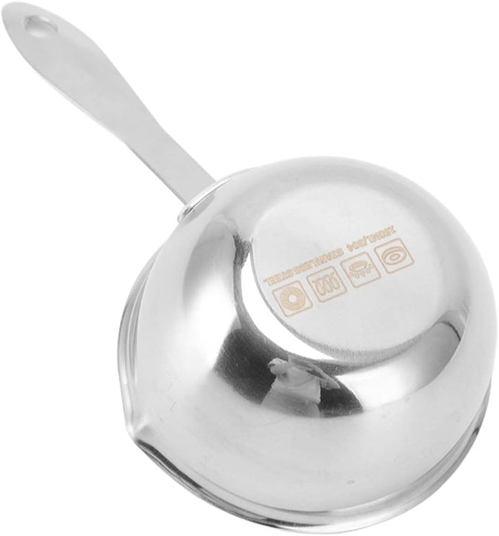 Butterwärmer Topf, Edelstahl Butterschmelzer Topf Butterwärmer Milchwärmer Topf Türkische Kaffeekann