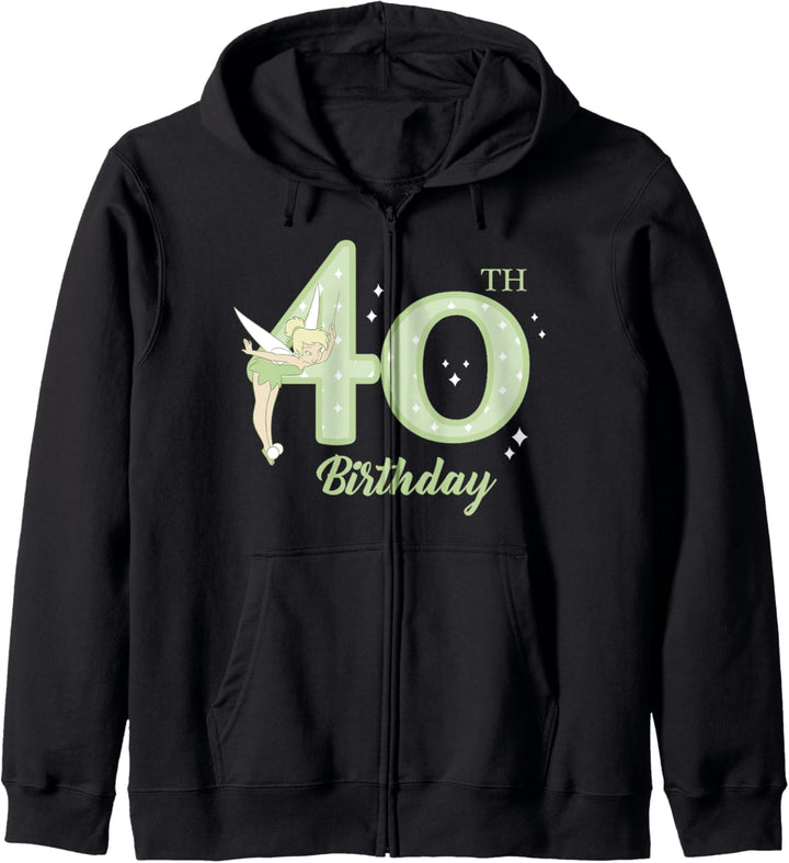 Disney Peter Pan 40th Birthday Tinkerbell Portrait Sweater Kapuzenjacke