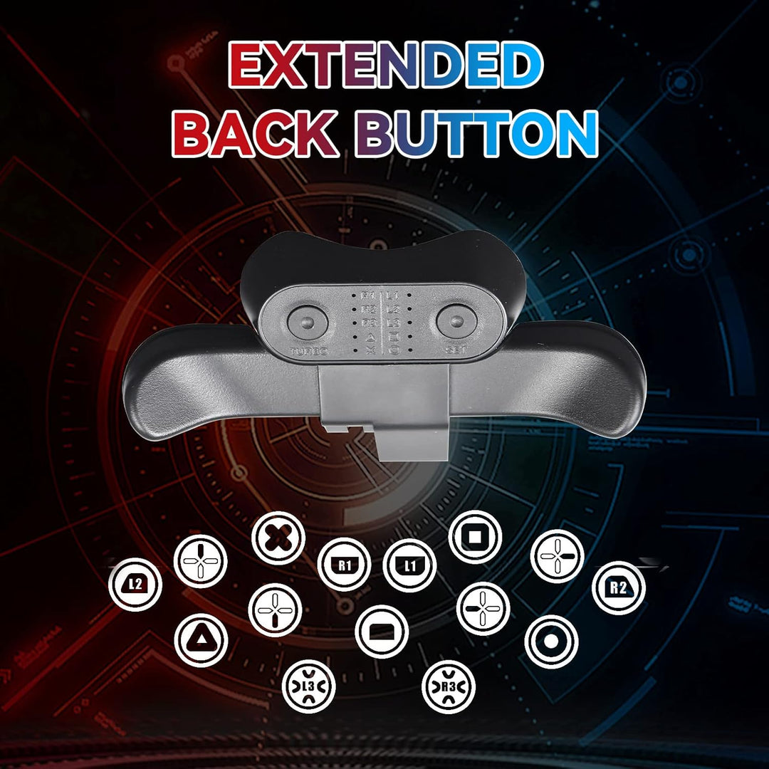 Paddles für PS4 Controller, Rücktasten Ansatzstück für PS4 Controller, Back Button Attachment Domina