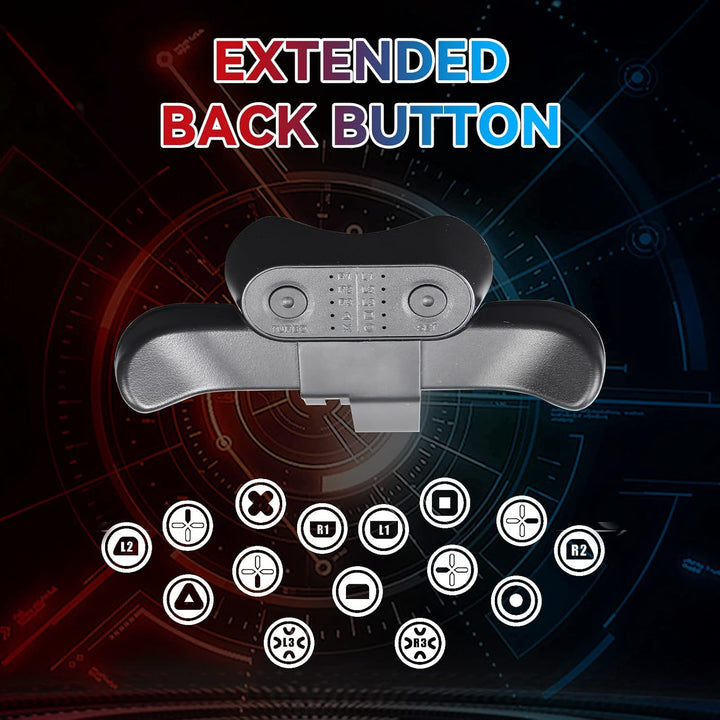 Paddles für PS4 Controller, Rücktasten Ansatzstück für PS4 Controller, Back Button Attachment Domina