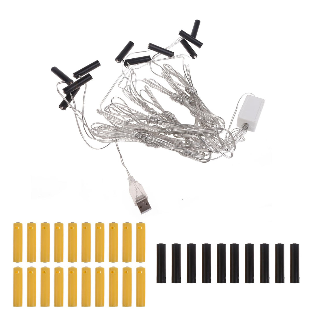 Frotox Batterie Eliminator AAA 4.5V 3V, Batterie Adapter, Batterie Netzteiladapter Für Weihnachten L