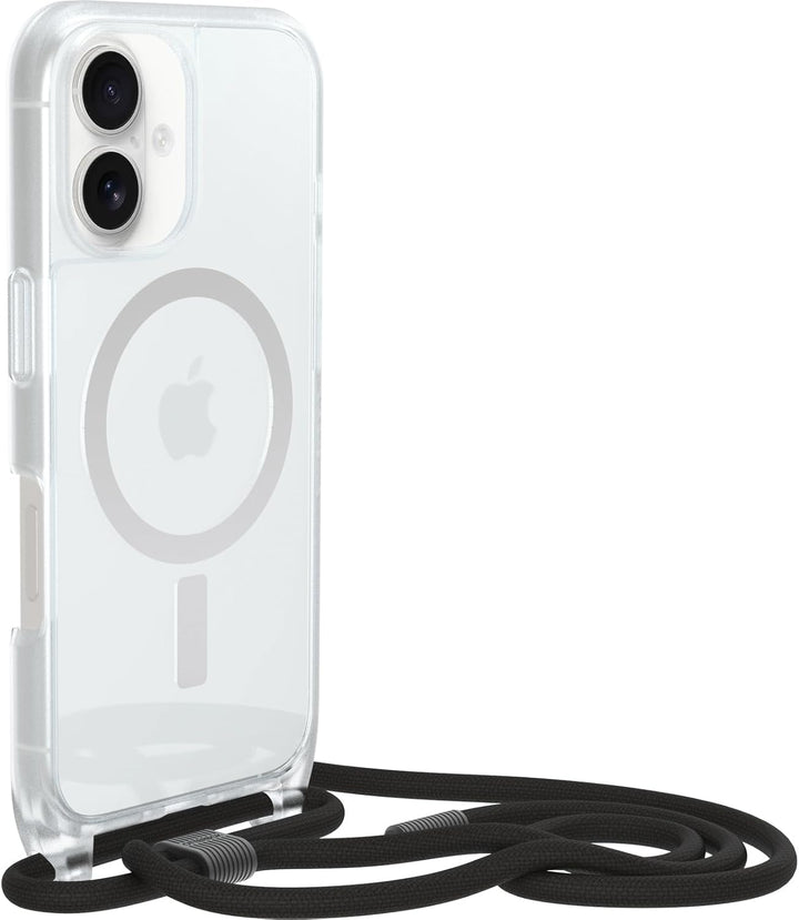 OtterBox React Necklace Hülle mit MagSafe für iPhone 16, schützende Hülle mit Verstellbarer und Abne