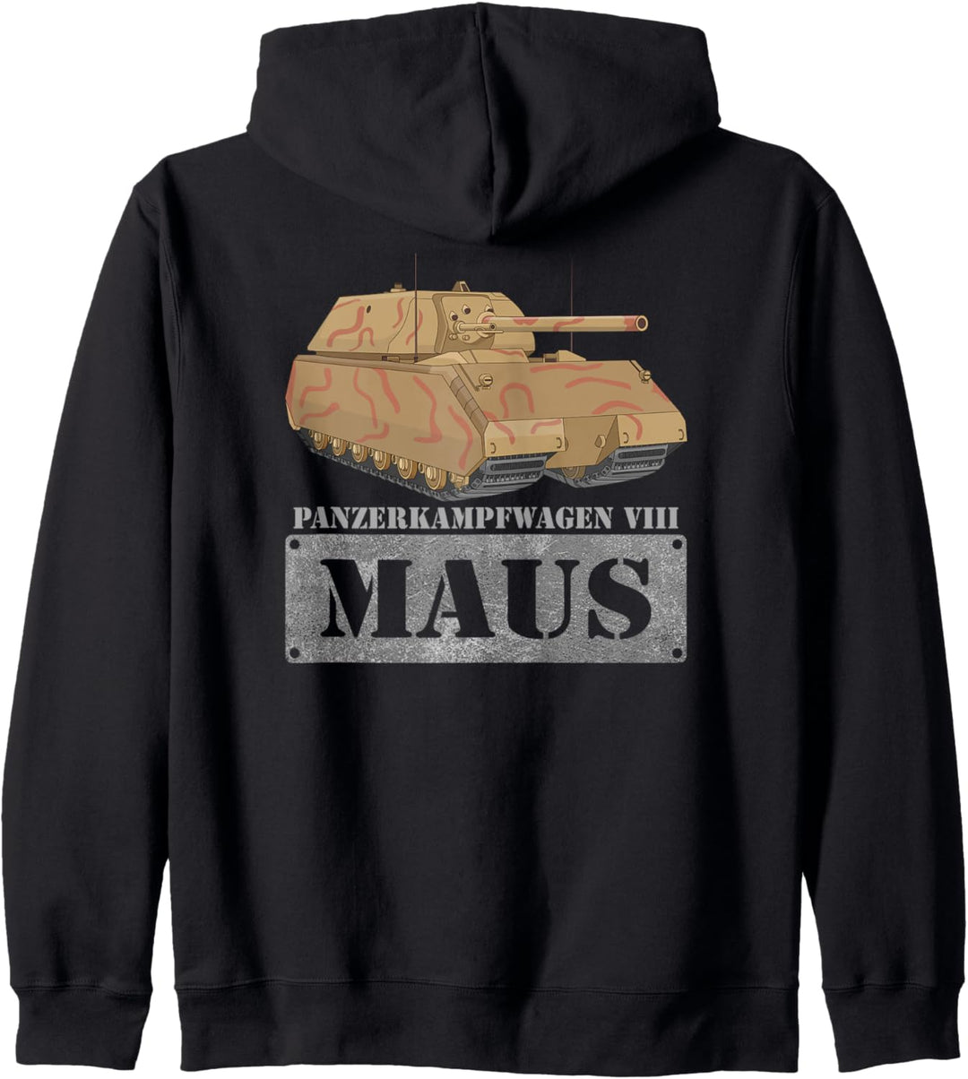 Panzer VIII Maus Deutsche WW2 Panzer des Zweiten Weltkriegs Kapuzenjacke