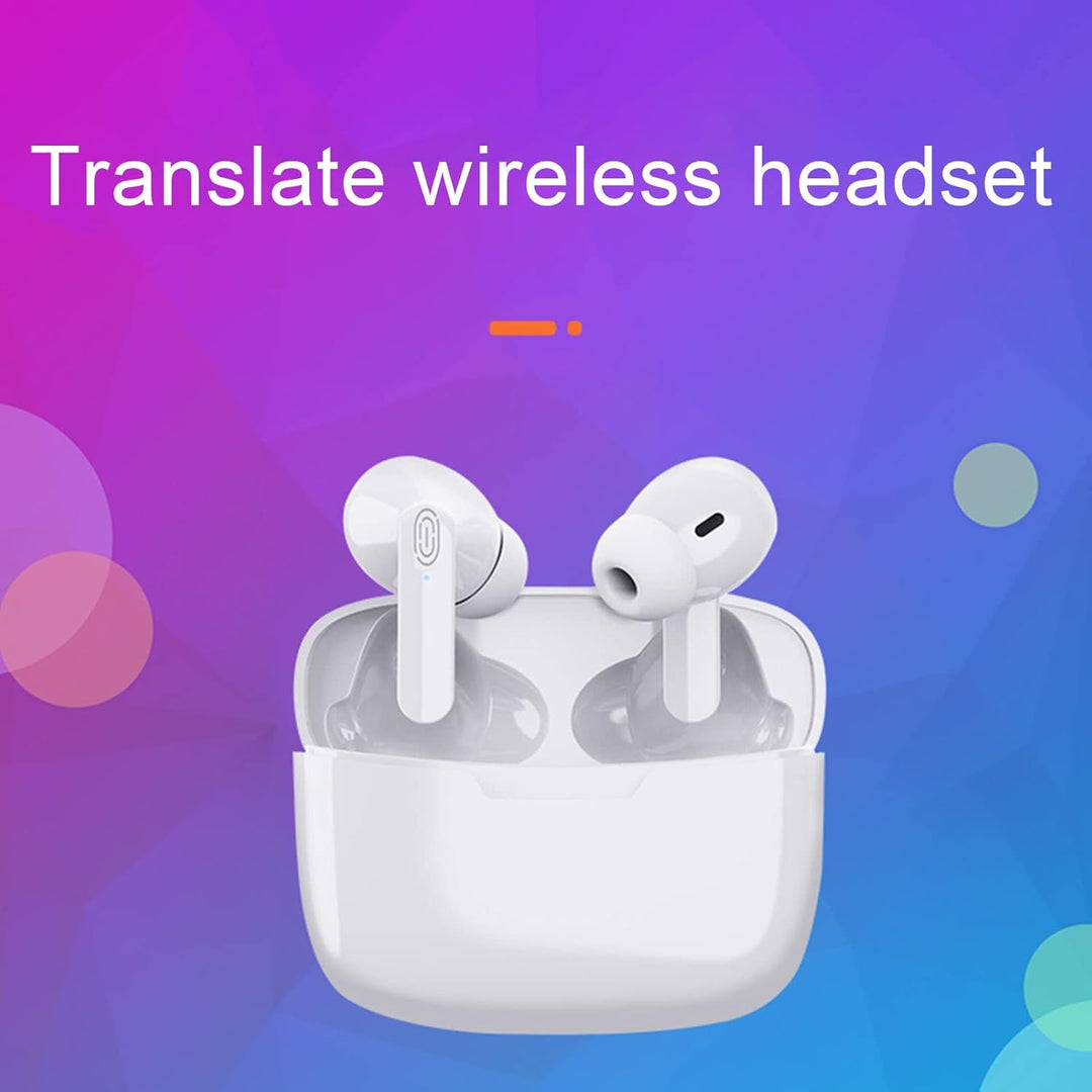 Y113 übersetzer Kopfhörer 114 Sprachen,Kopfhörer übersetzer Echtzeit,Kabellose Bluetooth 5.3-Ohrhöre