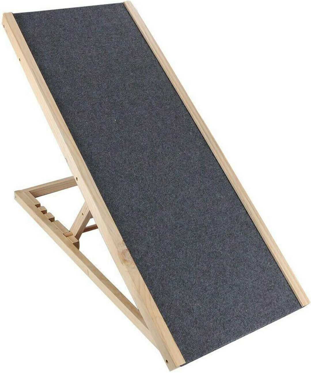 DayPlus Hunderampe, Hunderampe für Auto Bett Sofa, Auto Rampe für Hund, Anti-Rutsch Teppich, Haustie