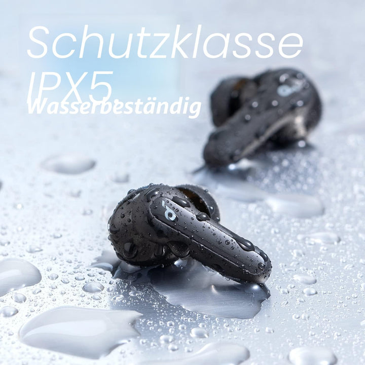 soundcore by Anker P2 Mini Bluetooth Kopfhörer, In Ear Kopfhörer mit 10mm Audiotreiber, intensiver B