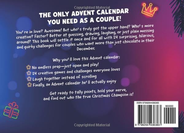 The Ultimate Christmas Countdown for Couples: 24 Fun Mini Games for Couples Who Love a Good Duel | A