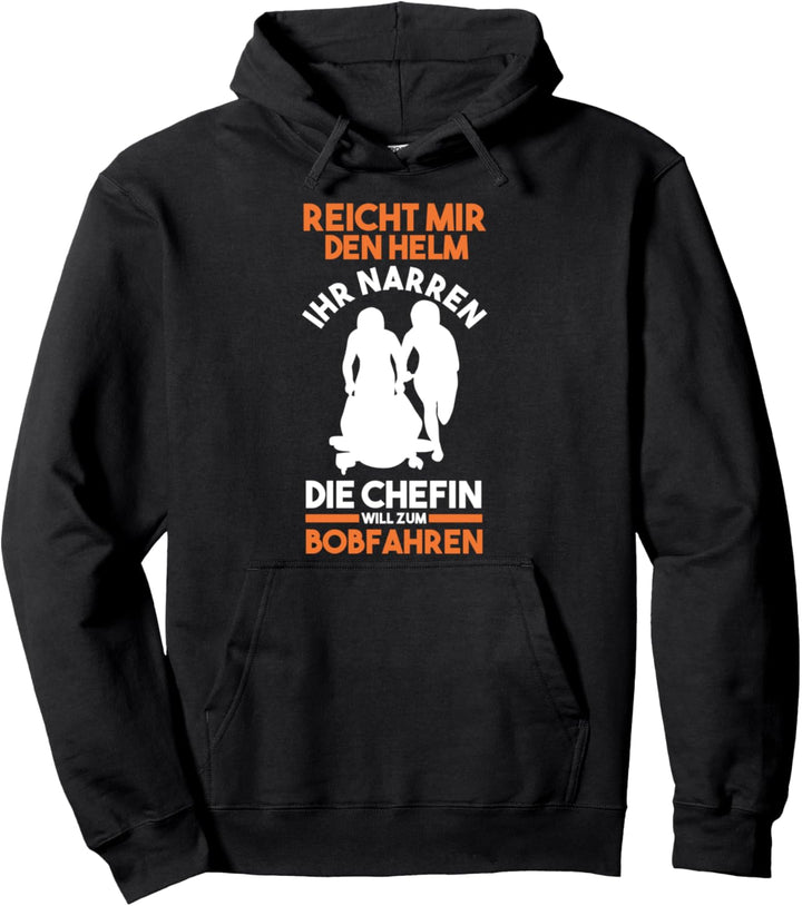 Bobfahrerin Bobfahren Pullover Hoodie