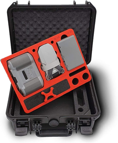 MC-CASES® Koffer für DJI Mavic Mini 2 und Zubehör - In der Explorer Edition für die Fly More Combo -