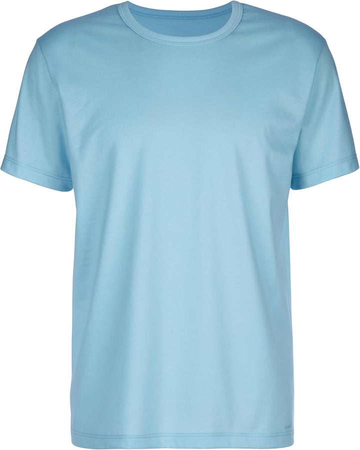 CALIDA Herren RMX Sleep T-Shirt 56 Cascade Blue, 56 Cascade Blue