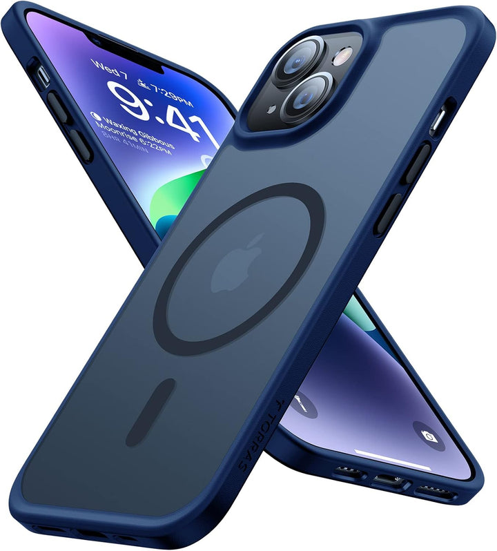 TORRAS für iPhone 13 Hülle für Magsafe (Militärschutz) (Starke Magnetische Adsorption) Schutzhülle M