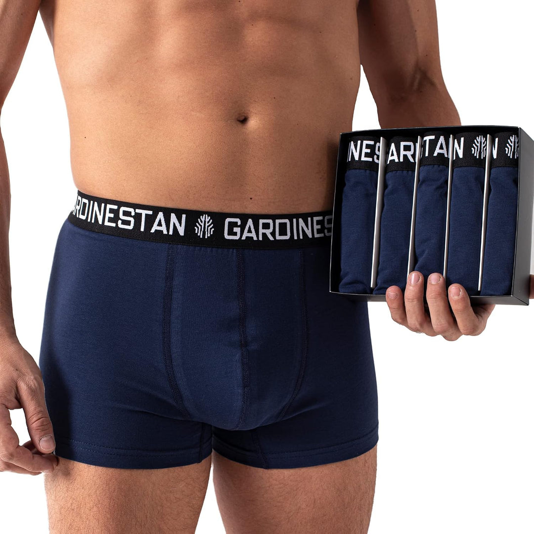 GARDINESTAN JUNG CFO GmbH Boxershorts Herren Männer Baumwolle Hochwertig Elastisch kein Zettel Boxer