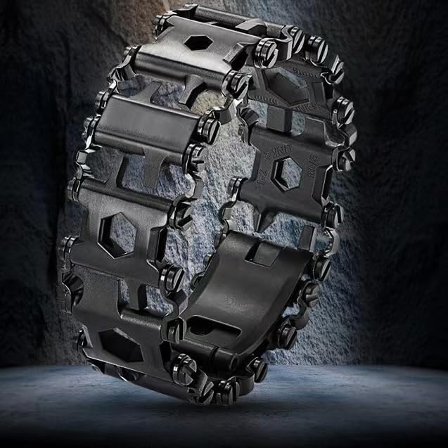 Multifunktions-Werkzeug-Armband-Schraubendreher, Dosenöffner, Flaschenöffner, Schraubenschlüssel, 29