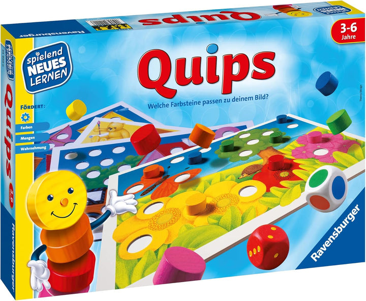 Ravensburger 24920 - Quips - Spielen und Lernen für Kinder, Lernspiel für Kinder von 3-6 Jahren, Spi