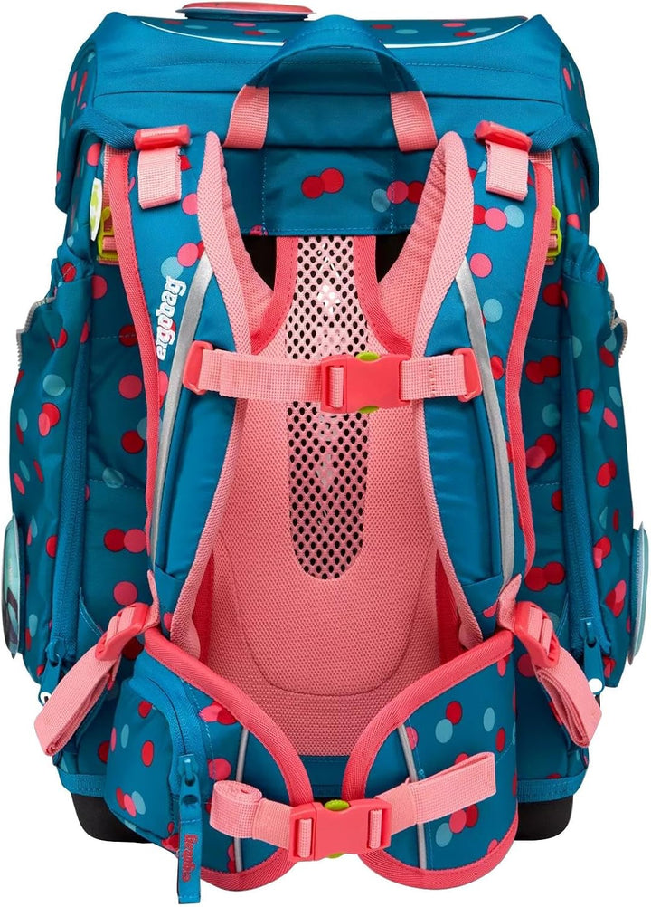 ergobag cubo Set ergonomischer Schulranzen, Vorgänger-Kollektion, klassisch 5-teilig 1. Klasse Grund
