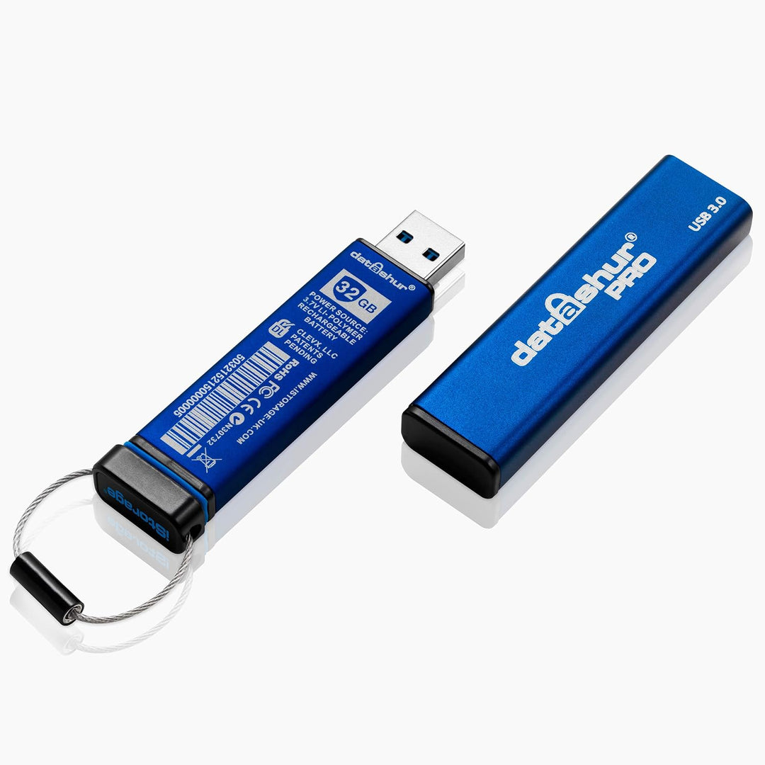 iStorage datAshur PRO 8 GB - Verschlüsselter USB-Speicherstick - Zertifiziert nach FIPS 140-2 Level