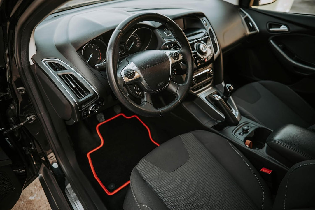 Velours Fussmatten 4-TLG Set passend für Chrysler Pacifica II (2017-) | Qualität: LUX – Massgenau &