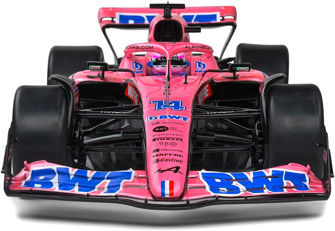 Solido Modellauto 1:18 Alpine A522 Alonso pink