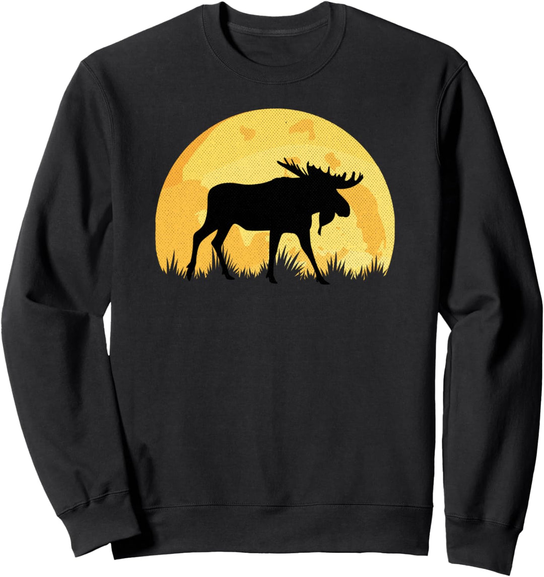 Männer Elch Geschenk Sweatshirt