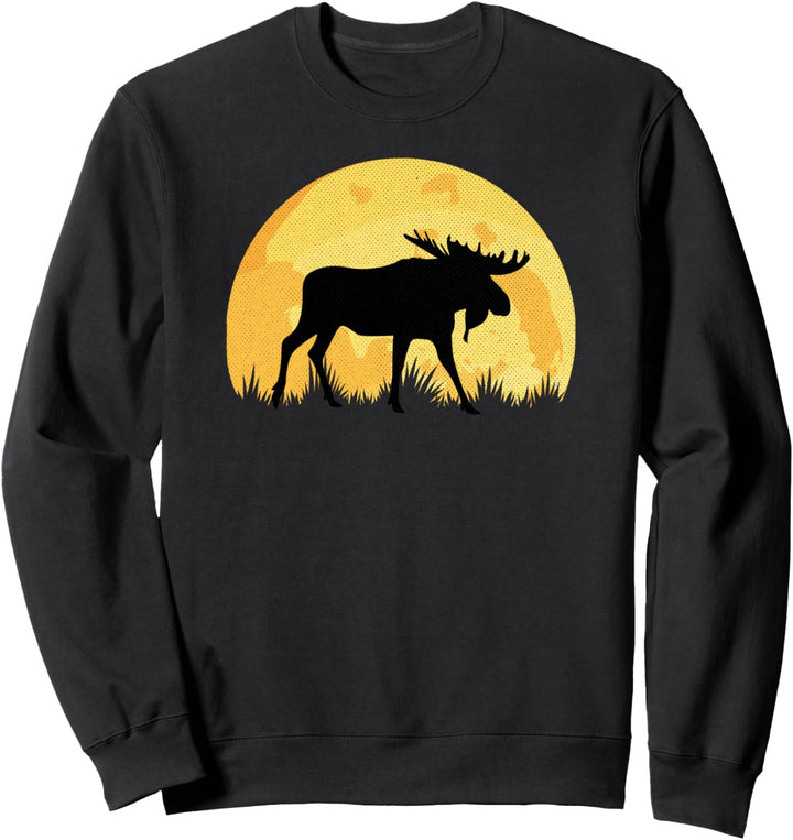 Männer Elch Geschenk Sweatshirt