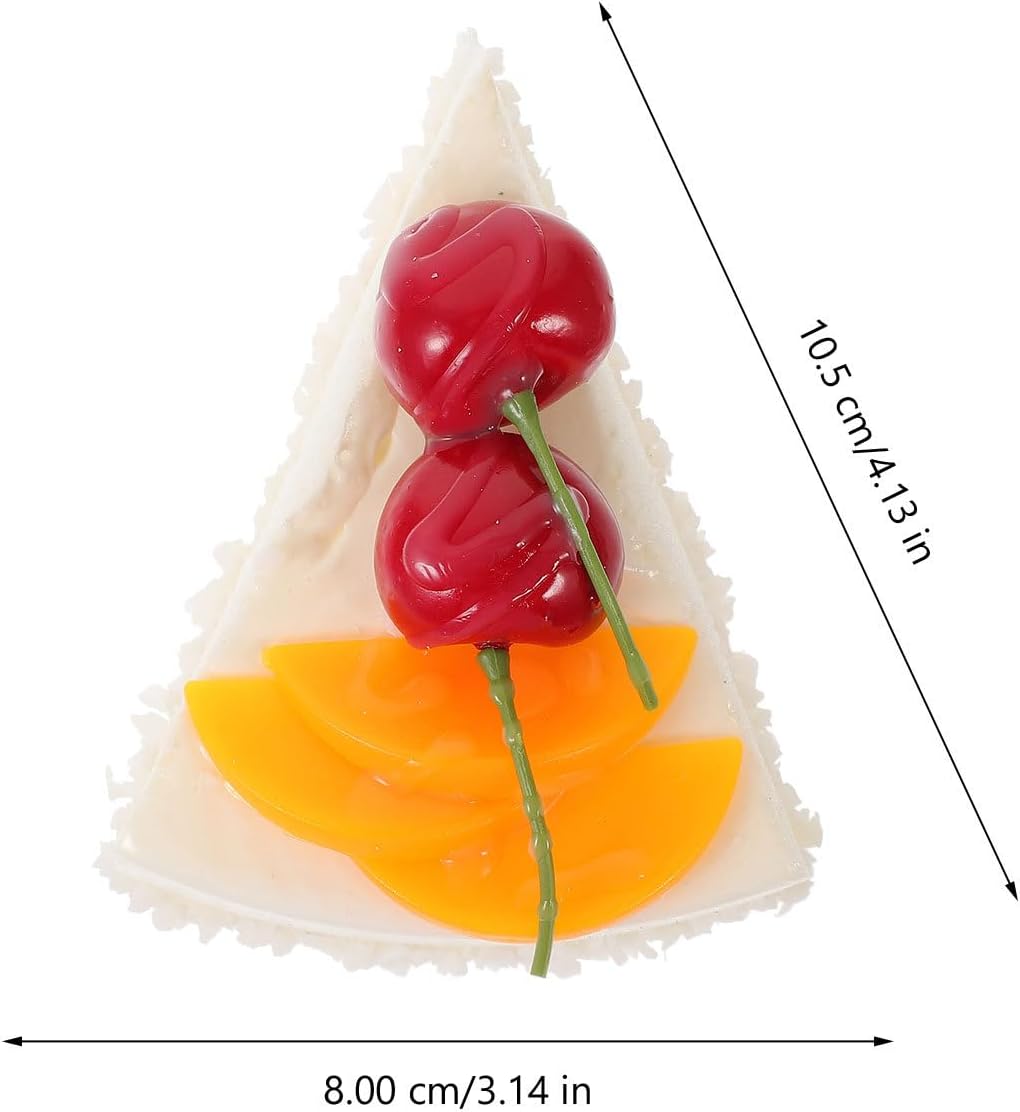 Uonlytech Künstliche Torten 4.13X3.15X2.36In Realistisches Kuchenmodell Für Ladendekoration Fotograf