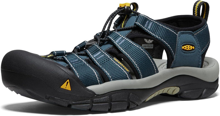 KEEN Newport H2 Wassersandalen für Herren, geschlossener Zehenbereich 39.5 EU Navy Medium Gray, 39.5