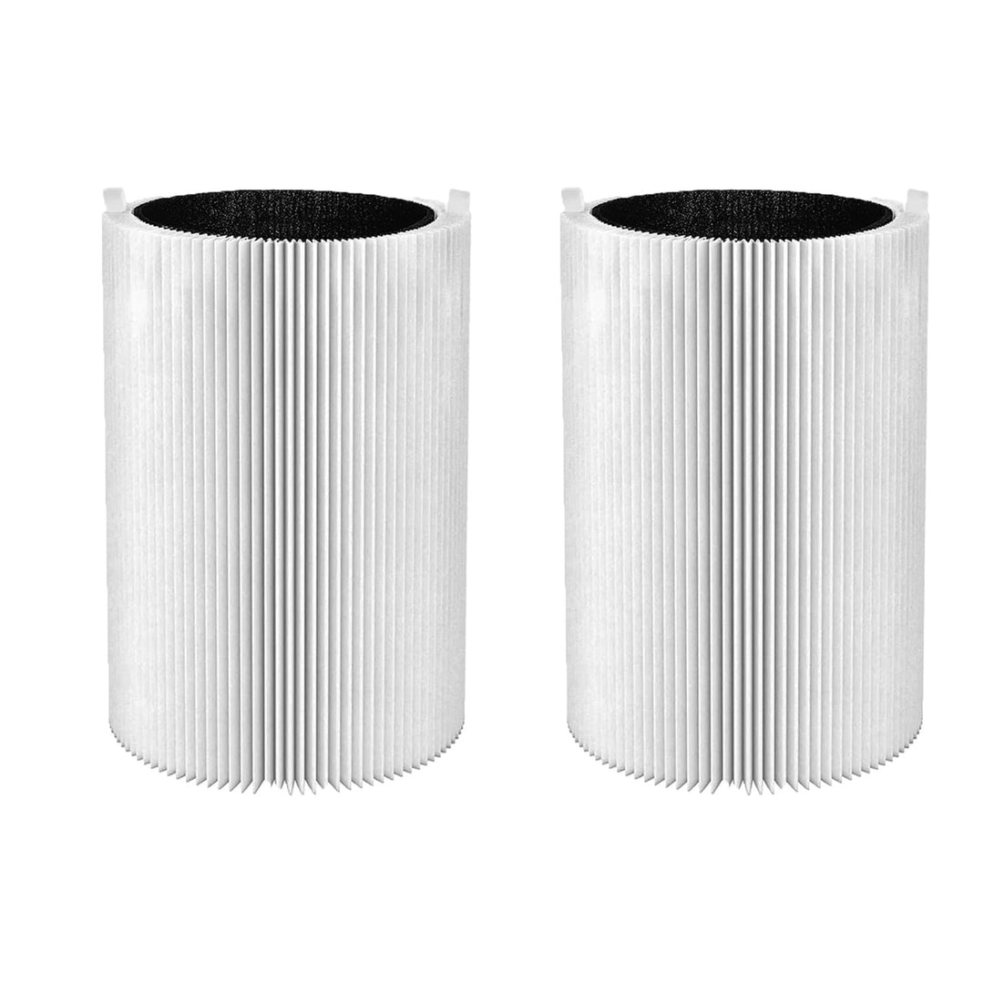 2Pack 411 Replacement Filter für Blueair Blue Pure 411 411+ 411 Auto- und Mini-Luftreiniger,3-in-1 H