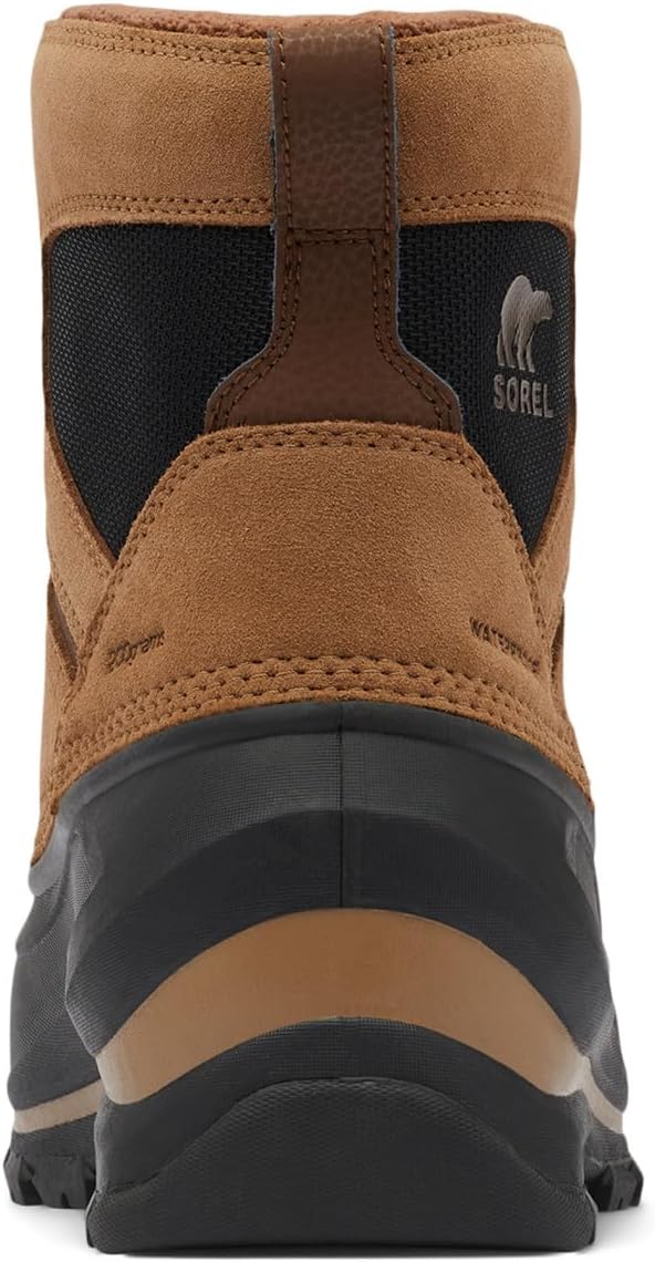 Sorel Buxton Lace Waterproof wasserdichte Winterstiefel für Herren, Braun (Delta x Black), 40 EU 40