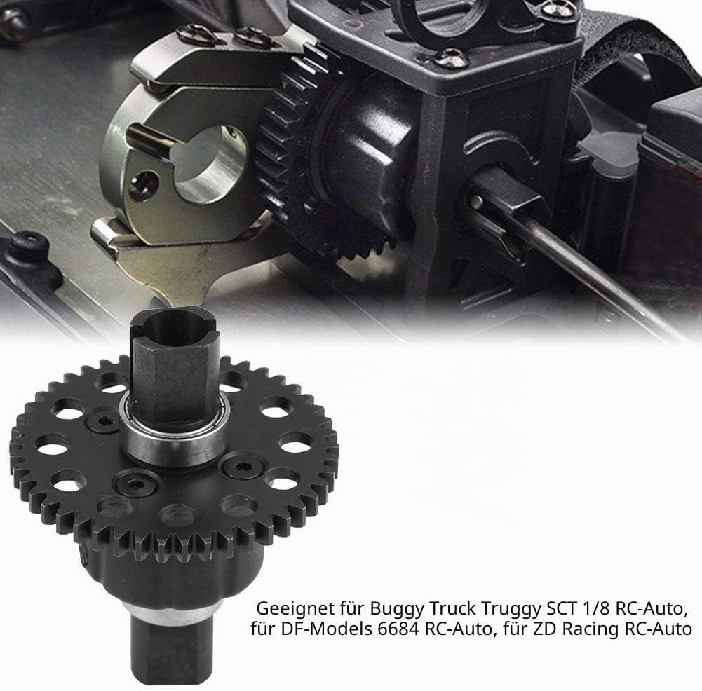 RC Differentialgetriebe, hochwertiges Kunststoff-Metall-Differentialgetriebe für Fahrzeug Zubehör, 4