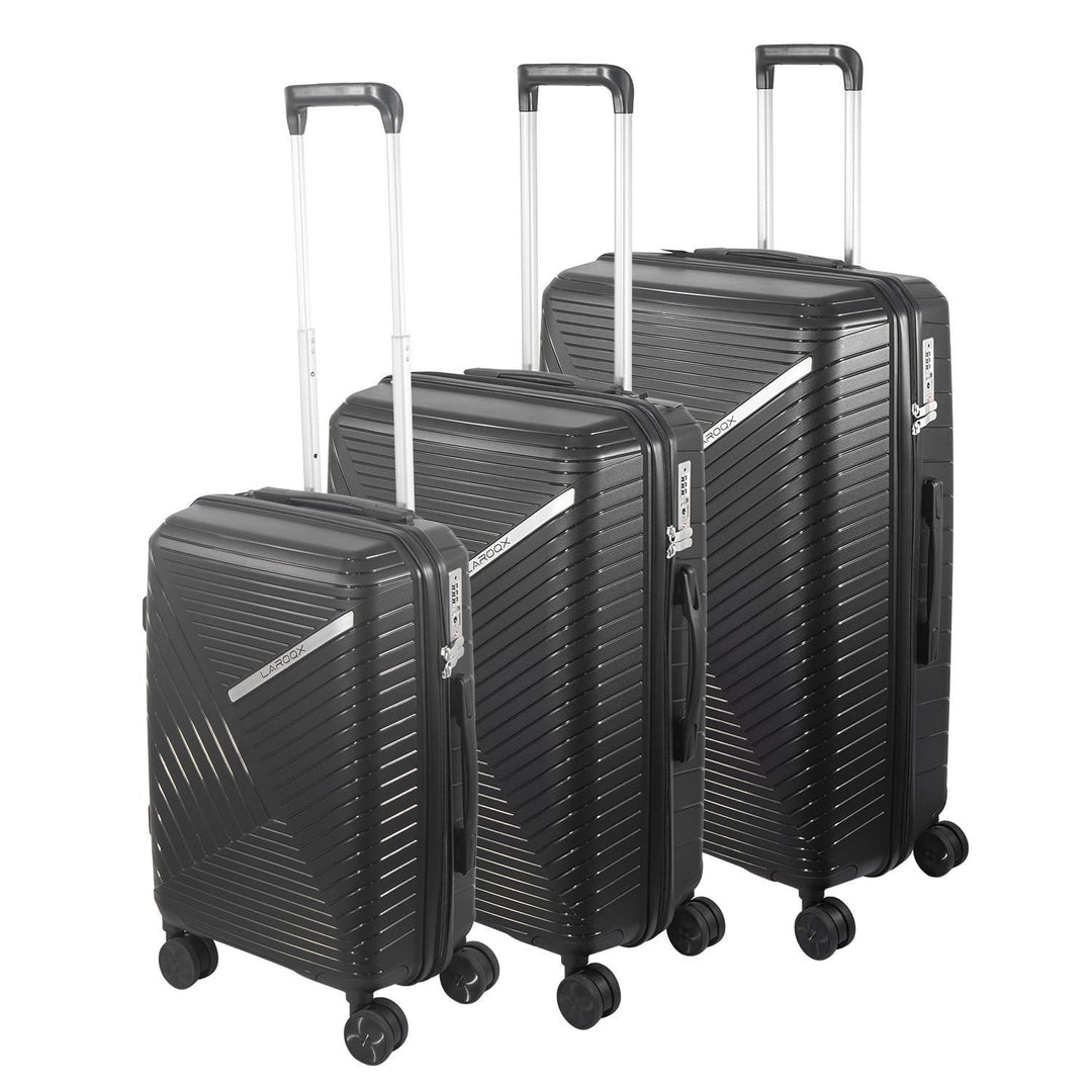 Hartschalen Kofferset 3-teilig aus Polypropylen, 55 cm 66 cm 74 cm (43L 65L 110L), Hochbelastbar, TS