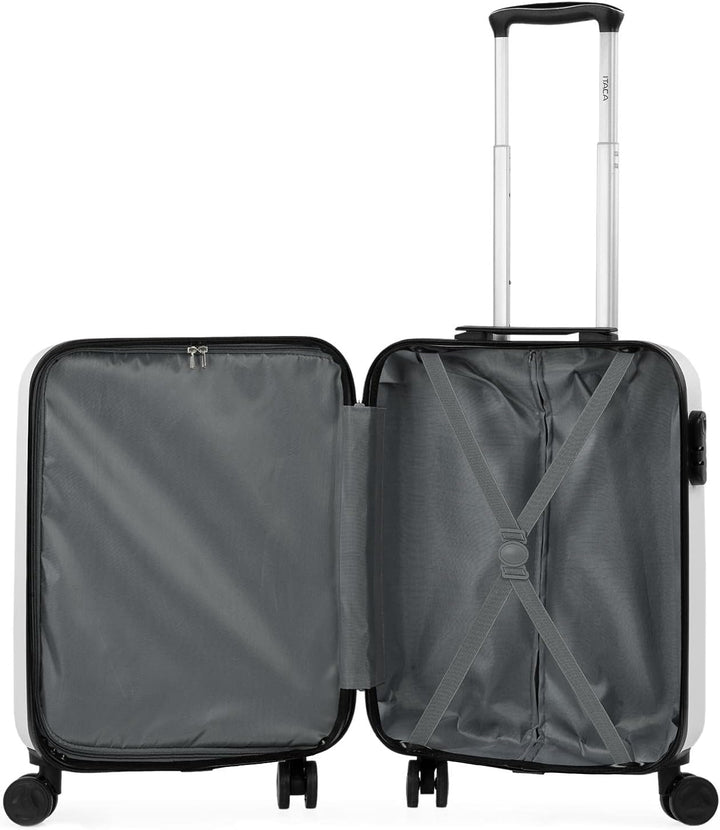 SKPAT - Koffer Klein Handgepäck - Handgepäck Koffer 4 Rollen - Koffer handgepäck 55x40x20 Leicht und