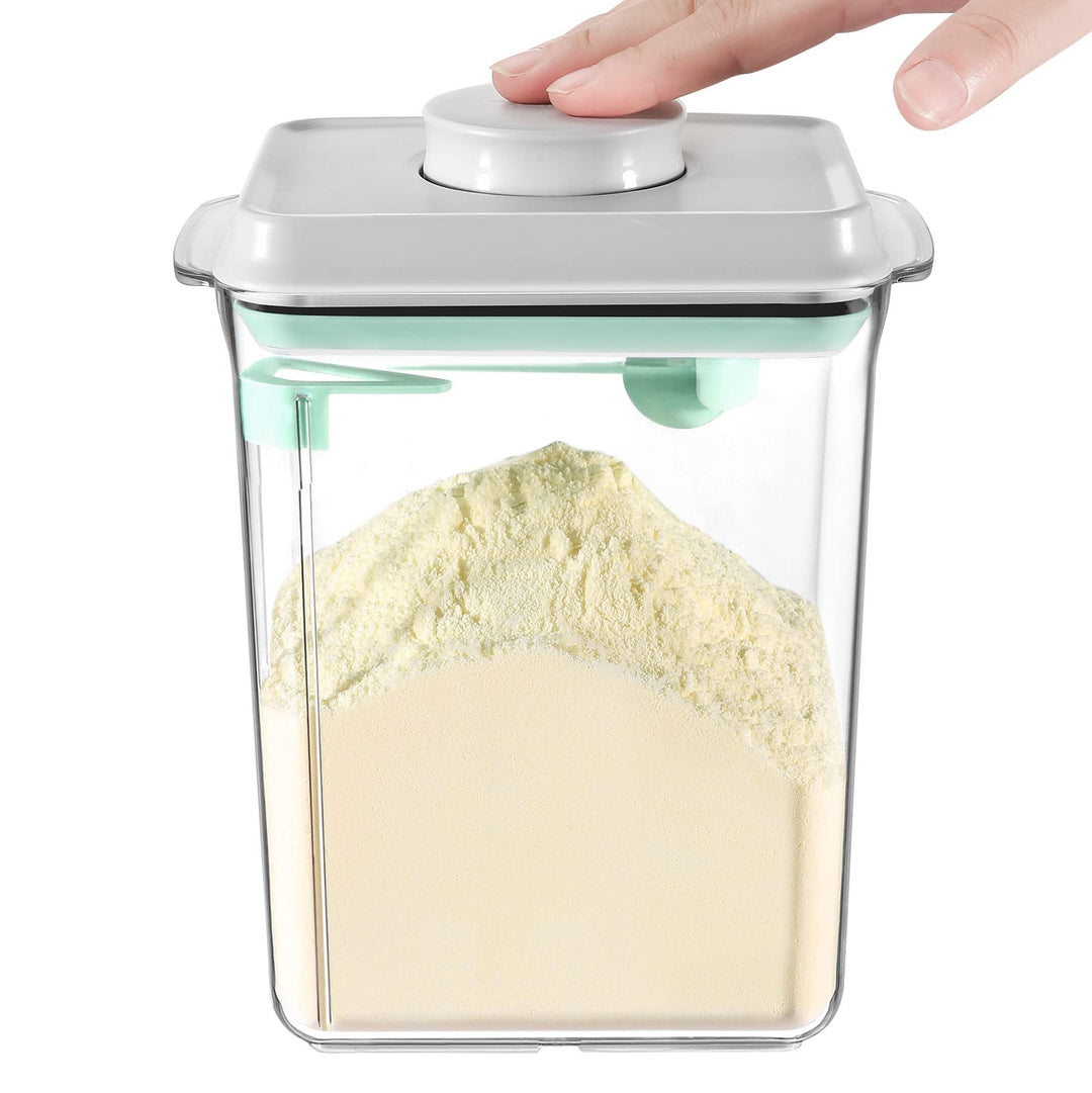 Milchpulver-Vorratsbehälter, Vione 2300ml Versiegelter Milchpulverspender mit Verschlussdeckel, Einh