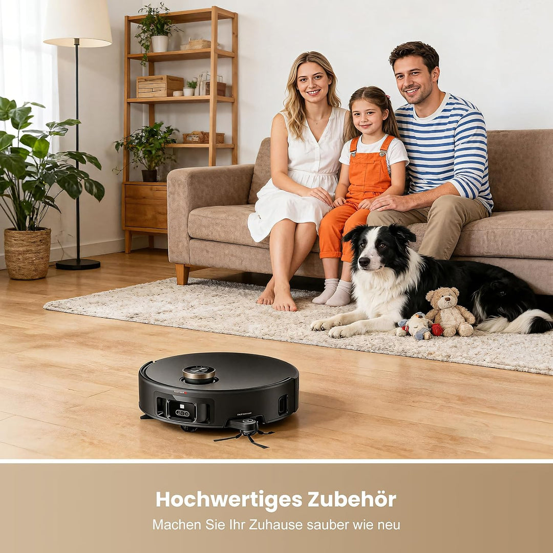 20 Stück Zubehör für Mova Z60 / Z70 Ultra Roller Saugroboter | Ersatzteil mit 2 Hauptbürste 2 Wischr