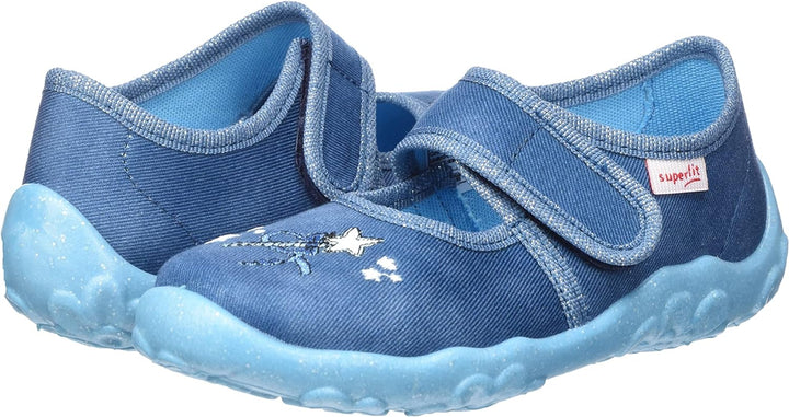 Superfit Mädchen Bonny Hausschuh 27 EU Blau Blue 282, 27 EU Blau Blue 282