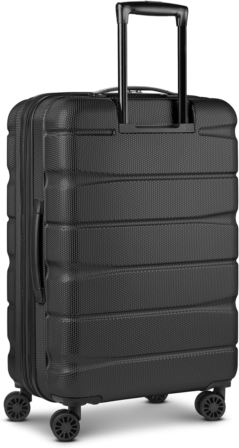Franky Munich 4.0 Koffer Set | Trolley Hartgepäck - Handgepäck Koffer mit 4 Rollen Einer Dehnfalte,
